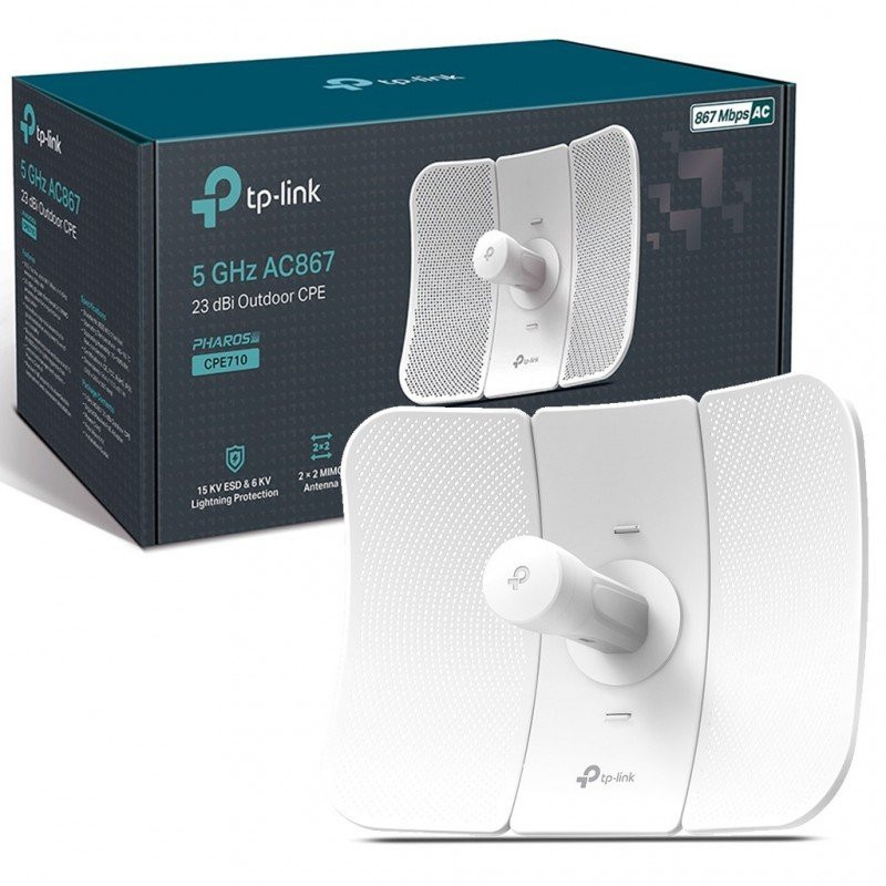 CPE710 CPE de Exterior 5GHz AC 867Mbps 23dBi