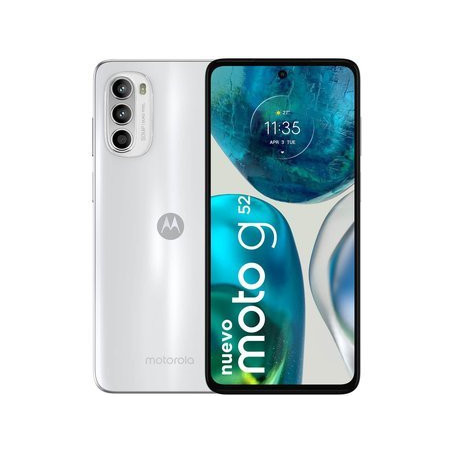 Celular Motorola G52 ROM 128GB RAM 6GB Blanco - PAU60011CO