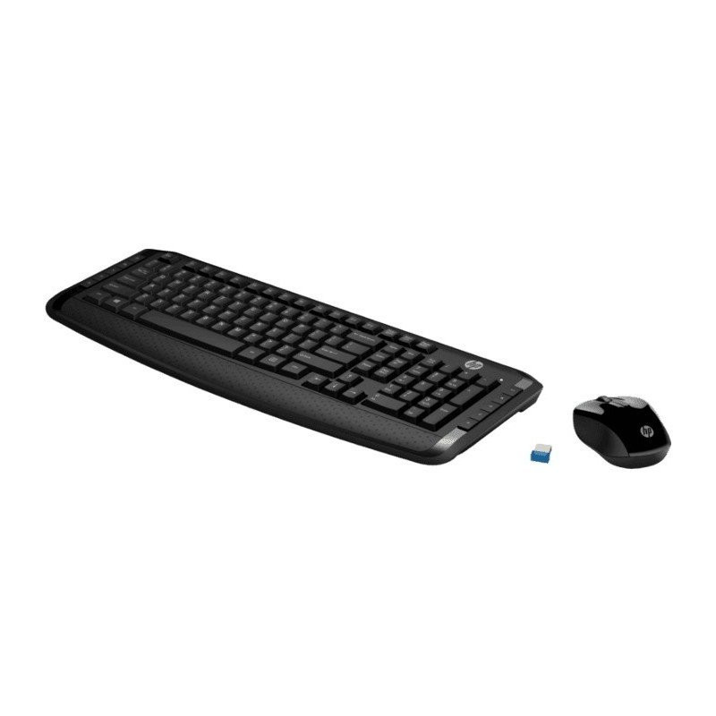 3ML04AA#ABM - Combo HP 300 Teclado + Mouse Inalambrico