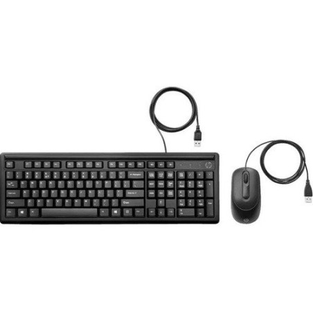 6HD76AA#ABM - Combo HP Teclado + Mouse alambrico 160 Nanpur