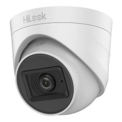 CAMARA TURBO 1080P TURRET MICROFONO INCORPORADO AUDIO COAXIAL 0.01 Lux/ F1.2 DNR EXIR 2.0 Smart IR 20m IR PLASTICA HILOOK