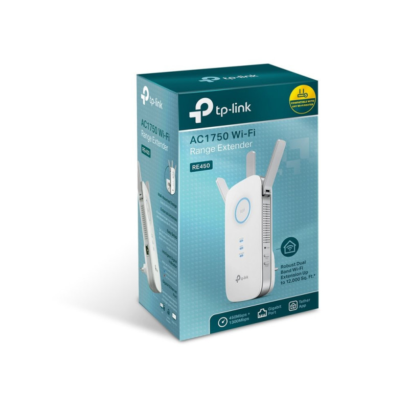 RE450 Extensor de rango Wi-Fi AC1750