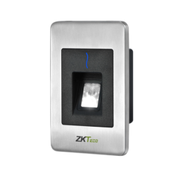 LECTORA HUELLAS SENSOR SILKID Y TARJETAS EM INTERFAZ RS485 CARCASA EN ACERO INOXIDABLE IP65