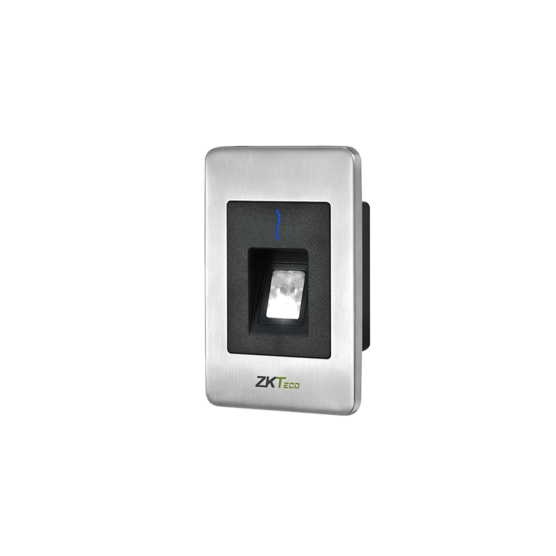 LECTORA HUELLAS SENSOR SILKID Y TARJETAS EM INTERFAZ RS485 CARCASA EN ACERO INOXIDABLE IP65