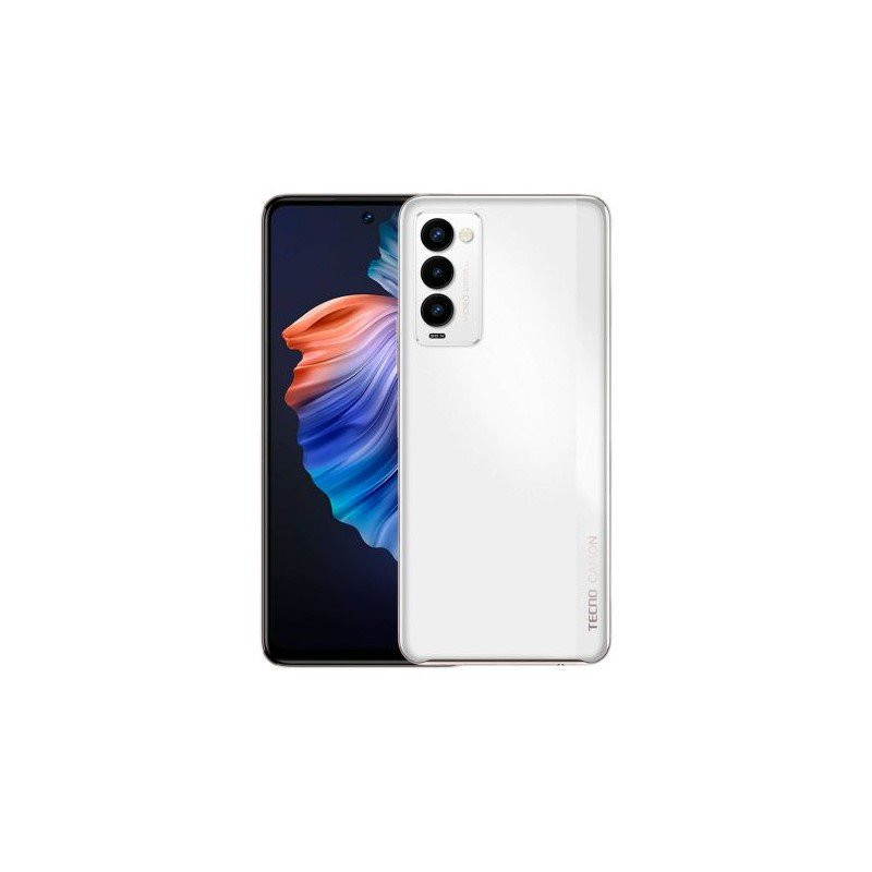 Celular Tecno Camon 18 128GB/6GB Blanco - CH6N-128GB-CERAMIC WHITE