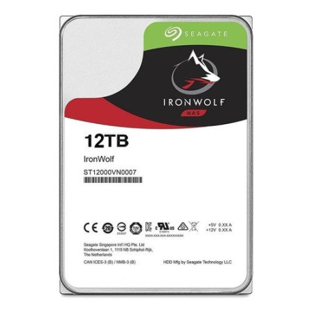 ST12000VN0007 Disco duro interno NAS 12 TB