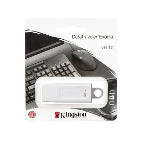 KC-U2G32-5R USB 32 GB DTX EXODIA BLANCA