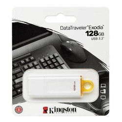 KC-U2G128-5R USB3,2 128GB DTX EXO BLANCA