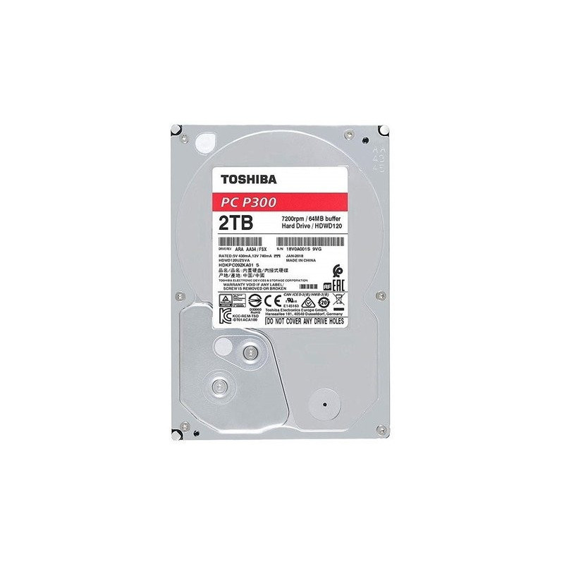 HDWD120XZSTA Disco duro Interno 2TB