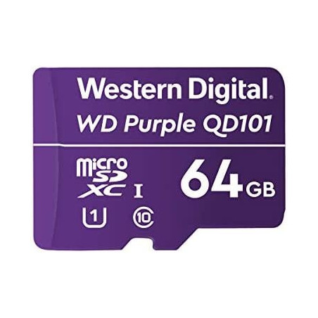 Tarjeta MicroSD WD Purple WDD064G1P0C