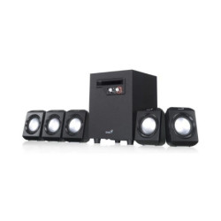 31730014401 Parlantes Genius SW-5.1 1020 Subwoofer de madera de 5.1 canales