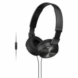 MDR-ZX310APBZ(UC) Audífonos de Diadema Sony MDR-ZX310AP color Negro diseño plegable micrófono integrado de alta calidad
