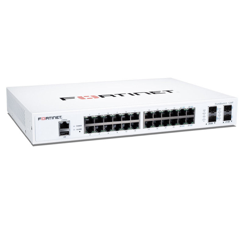 FS-124F - Fortinet FortiSwitch 124F - Conmutador - Gestionado