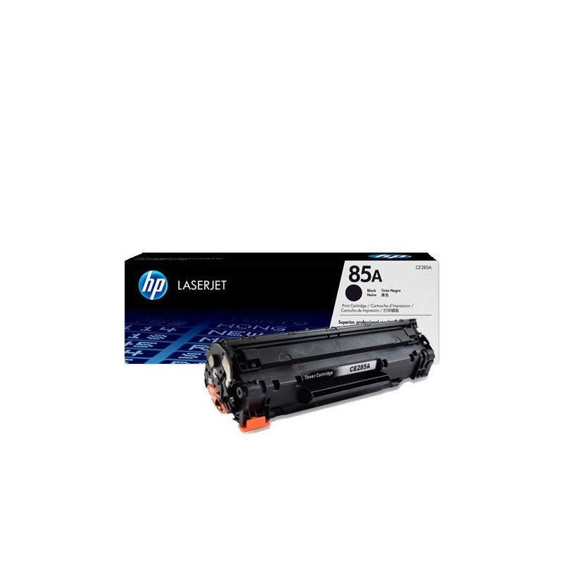 Cartucho de toner HP 85A Negro Laserjet Original (CE285A)