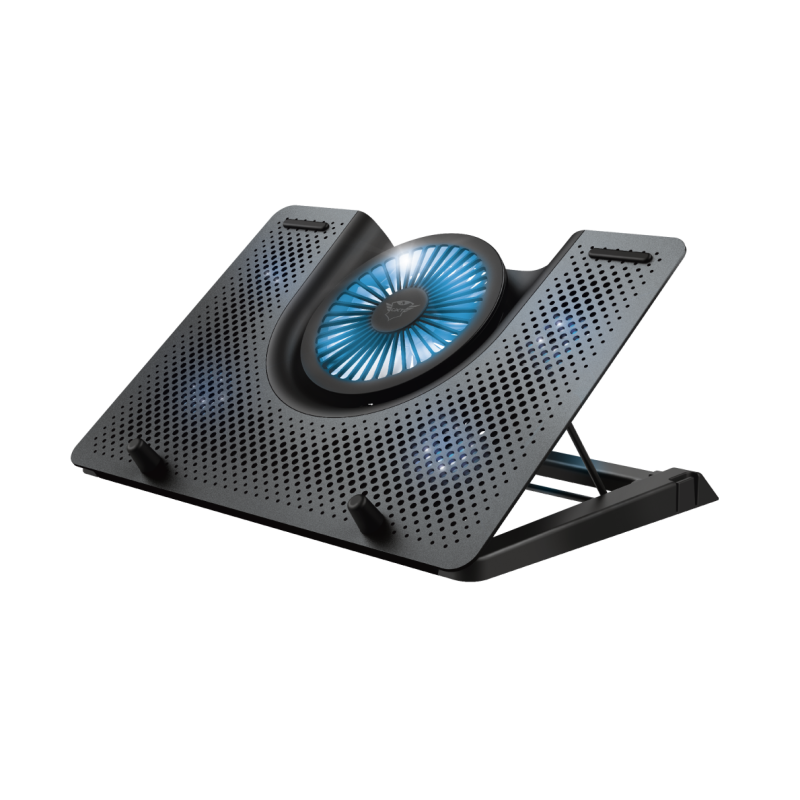 23581 - Base Refrigerante Trust Gxt 1125 Quno Gamer 5 Ventiladores Iluminados