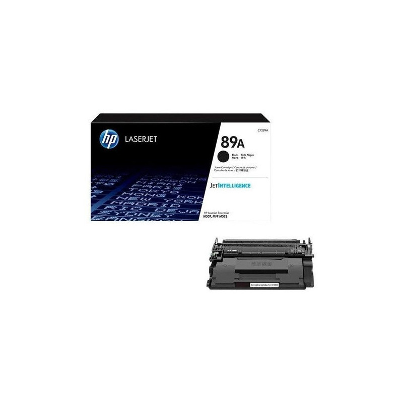 Cartucho de toner HP 89A Negro Laserjet Original (CF289A) Pg 5000