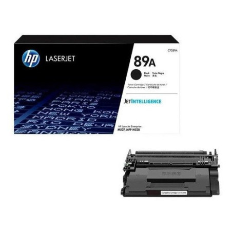 Cartucho de toner HP 89A Negro Laserjet Original (CF289A) Pg 5000