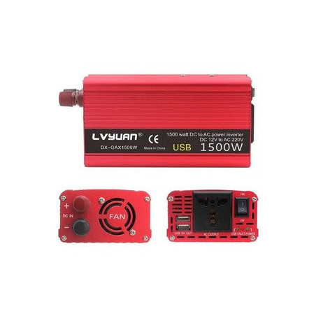 Power Inverter Generico DX-1500WD 12VDC/110AC/1500W