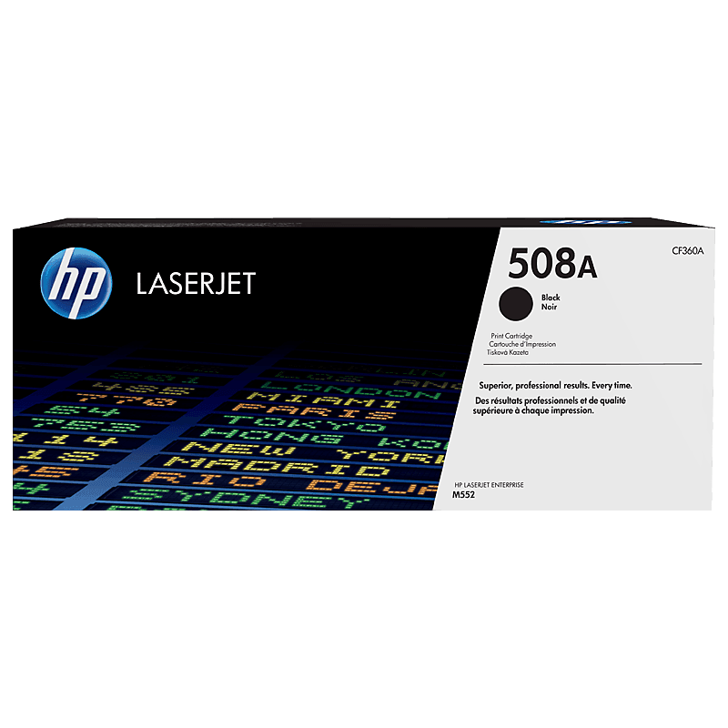 Cartucho de tóner HP Laserjet Original (CF360A) BK PG # 6000