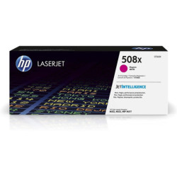 Cartucho de toner HP 508X Magenta Laserjet Original (CF363X) Pg 6000