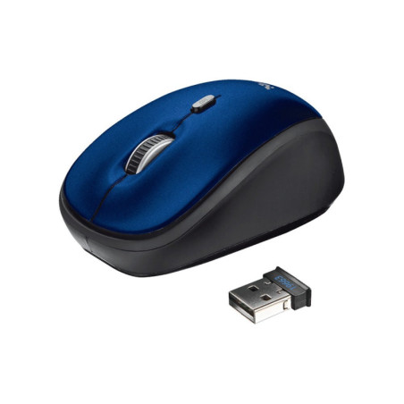 19663 - Mouse Trust Ybi Inalámbrico Azul