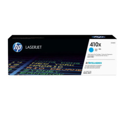 Cartucho de toner HP 410X Cian Laserjet Original (CF411X) Pg 5000