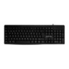 Teclado Almbrico Star Tec St-Kb-031 Negro Resistente a Derrames