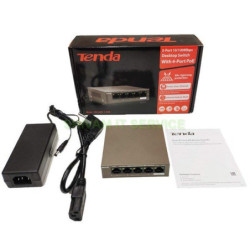 Switch 5 puertos 10/100 TEF1105P-4-63W