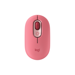 910-006545 Mouse Logitech POP Inalambrico-Bluetooth Rosa función Emojis