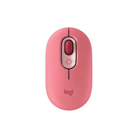 910-006545 Mouse Logitech POP Inalambrico-Bluetooth Rosa función Emojis