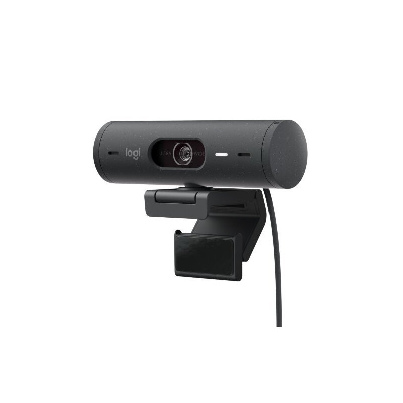 960-001412 Camara Web logitech Brio 500 Full HD USB Tipo C Gris