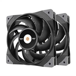 CL-F082-PL12BL-A - Ventilador Thermaltake de radiador de alta presión estática TOUGHFAN 12 (PAQUETE de 2 ventiladores)
