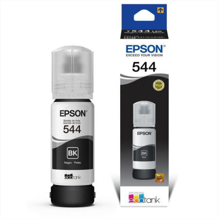 Botella de Tinta Epson T554 Negro T554120-AL (L8180) 70Ml