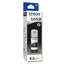 Botella de Tinta Epson T555 Negro Fotográfica T555120-AL (L8180) 70Ml