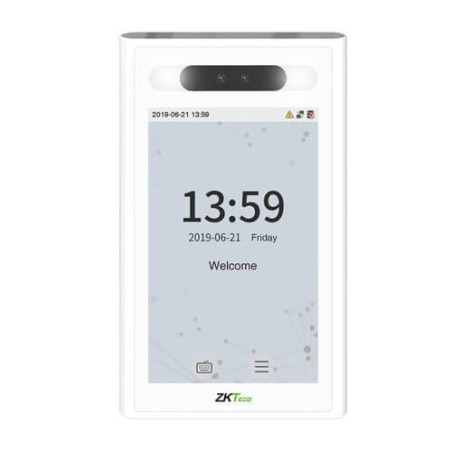 ELITEACCESS - TERMINAL CONTROL DE ACCESO FACIAL 30000 ROSTROS IP68 IK04 PANTALLA 8"