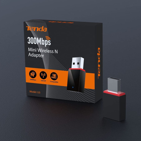 Adaptador inalámbrico USB U3