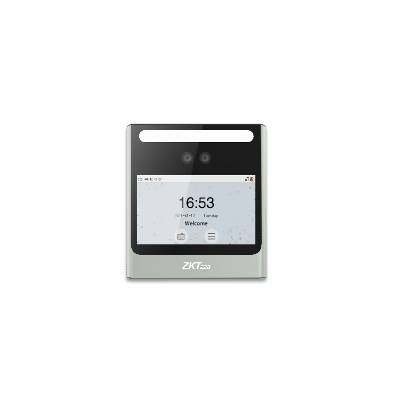 EFACE-10BATTERY - DISPOSITIVO T&A Y CONTROL ACCESO FACIAL VISIBLE LIGHT 500 ROSTROS 1000 TARJETAS ADMS, ID CON BATERIA
