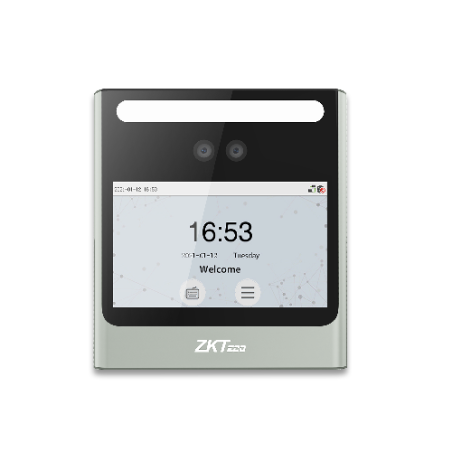 EFACE-10BATTERY - DISPOSITIVO T&A Y CONTROL ACCESO FACIAL VISIBLE LIGHT 500 ROSTROS 1000 TARJETAS ADMS, ID CON BATERIA