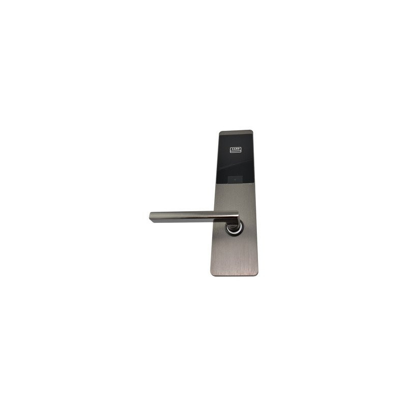 LH6500R - CERRADURA PARA HOTEL COLOR NEGRO CON LECTOR PARA TARJETAS MIFARE SENTIDO DERECHO