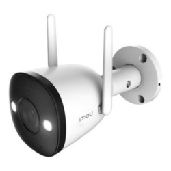 CAMARA IP TIPO BALA 2MP LENTE 2,8MM IR 30M SLOT MICRO SD HASTA 256GB WIFI 2.4GHZ IP67