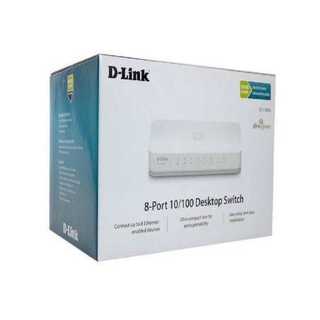 DES1008A Switch Fast Ethernet de 8 Puertos
