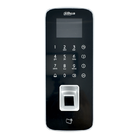 DHI-ASI1212D - TERMINAL DE CONTROL DE ACCESO LECTOR HASTA 3000 HUELLAS Y 30000 TARJETAS MIFARE 30000 TCP/IP