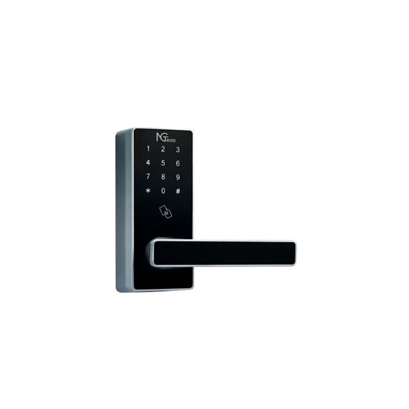 CERRADURA ZIGBEE 100 CONTRASEÑAS 100 TARJETAS APP ZSMART. COMPATIBLE CON ZIGBEE GATEWAY. DERECHA