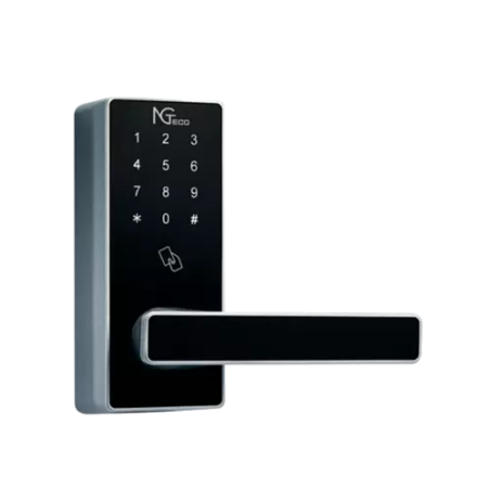 CERRADURA ZIGBEE 100 CONTRASEÑAS 100 TARJETAS APP ZSMART. COMPATIBLE CON ZIGBEE GATEWAY. DERECHA