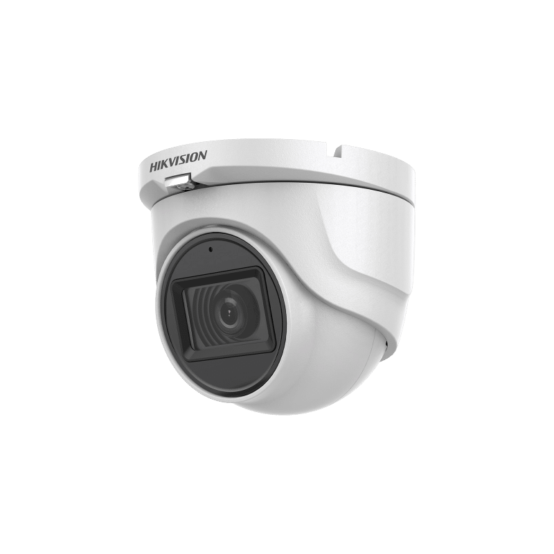 CAMARA TURBO 1080P TURRET MICROFONO INCORPORADO AUDIO COAXIAL 0.01 Lux/ F1.2 DNR EXIR 2.0 Smart IR 30m IR METALICA HIKVISION