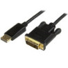 DP2DVI2MM3 StarTech.com DisplayPort to DVI Converter Cable - DP to DVI Adapter - 3 foot DP to DVI Adapter Cable