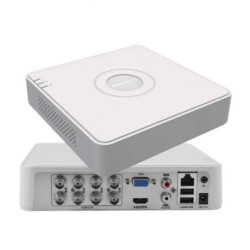 DVR 8CH TURBO 1080p LITE 1BAHIA/6TB H.265+ HDMI/VGA PLASTICO HIKVISION