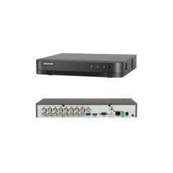 DVR 8CH TURBO 8MP 2BAHIA/10TB H.265+ ANALITICAS 30FPS HDMI/VGA METAL 2nd Gen AcuSense HIKVISION