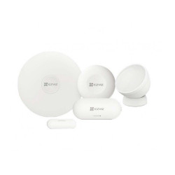 CS-B1-A0-A34 - "KIT DE ALARMA INALAMBRICO EZVIZ SEGUNDA GENERACION HUB CONCENTRADOR A3 + SENSOR PIR T1C + ESCUDO PARA MASCOTAS