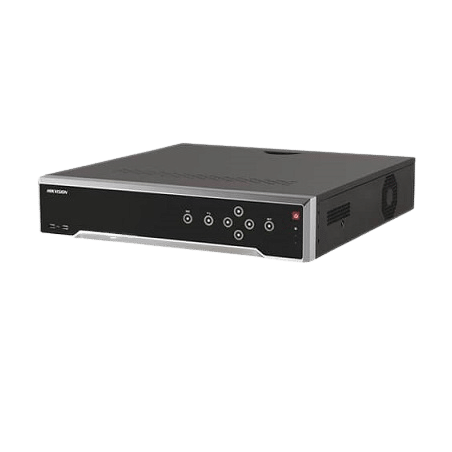 NVR 8 MP 32 CH 16 CANALES PoE+ 4BAHIA/6TB Switch PoE 300 mts HDMI/VGA H265+ 30FPS